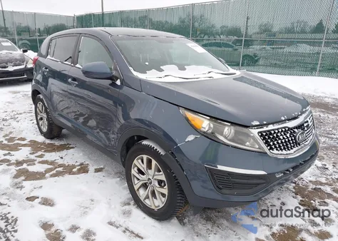 2014 Kia Sportage Lx из США, поврежденный, VIN KNDPB3AC0E7619473